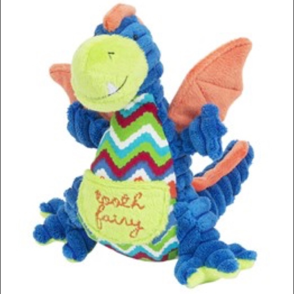 Drake the Dragon Tooth Fairy Pillow